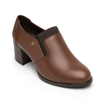 ZAPATILLA DAMA 137302 DARK TAN MERCEDES