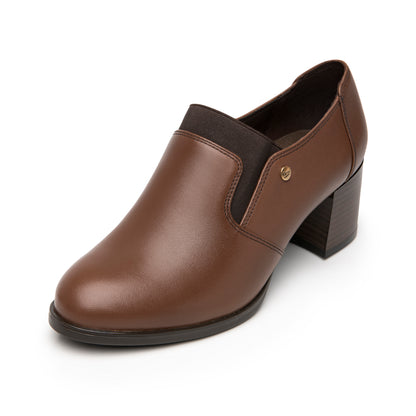 ZAPATILLA DAMA 137302 DARK TAN MERCEDES