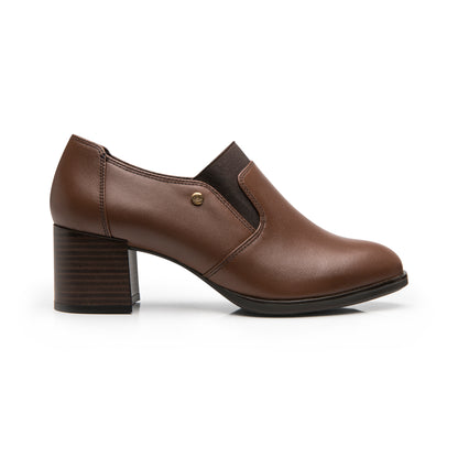 ZAPATILLA DAMA 137302 DARK TAN MERCEDES