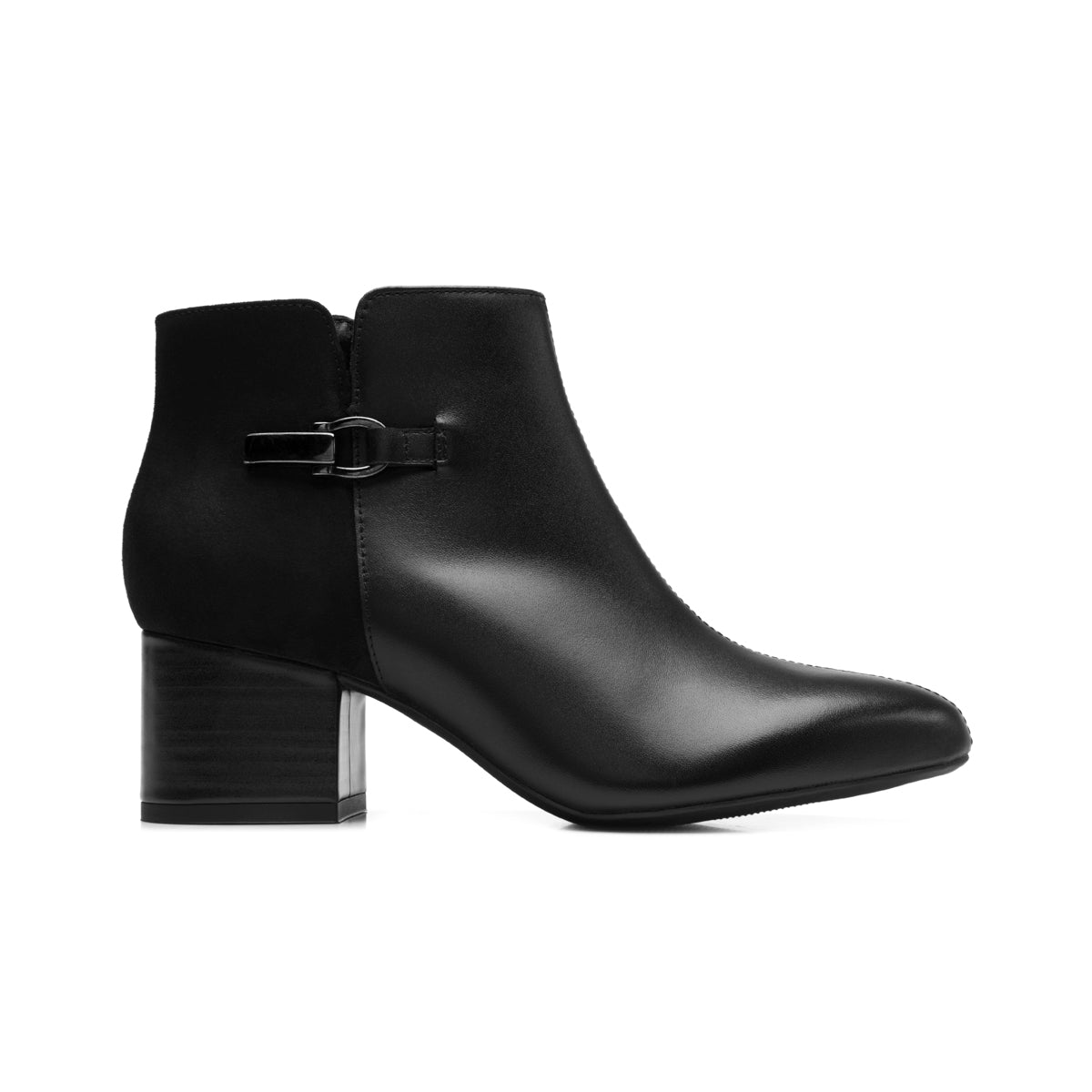 Botín Puntal De Tacón Flexi para Mujer Estilo 137511 Negro