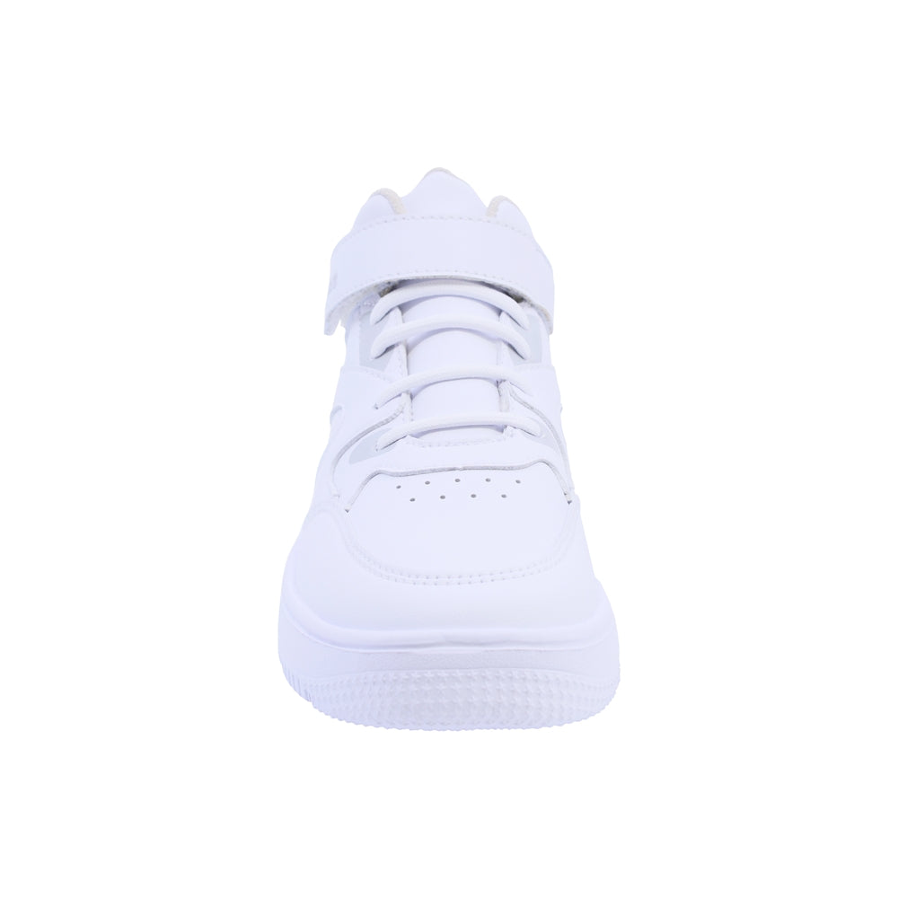 Tenis Audaz para niño en sintético blanco Twenty-five con tira de contacto.