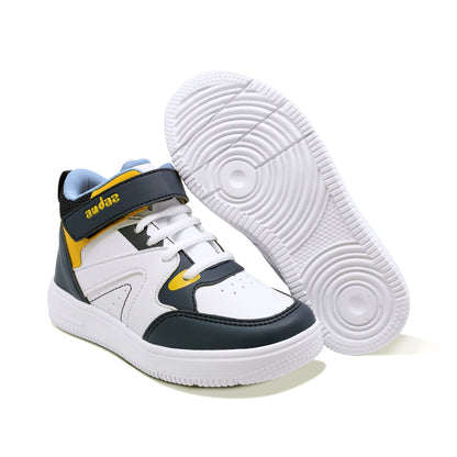 TENIS AUDAZ PARA NIÑO DE SINTÉTICO COLOR AZUL MARINO AF1 CON TIRA DE CONTACTO