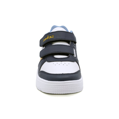 TENIS AUDAZ PARA NIÑO DE SINTÉTICO COLOR AZUL MARINO TACHI CON DOBLE TIRA DE CONTACTO
