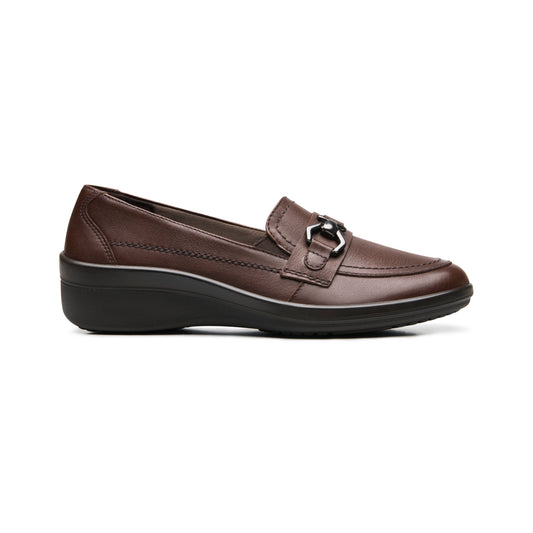 Mocasín De Confort Flexi para Mujer Estilo 142303 Café