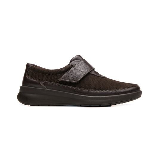 Mocasín Confort De Piel Flexi para Mujer Estilo 142407 Café