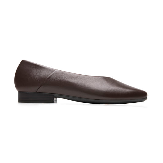 Balerina Punta Cuadrada Flexi para Mujer Estilo 142801 Chocolate