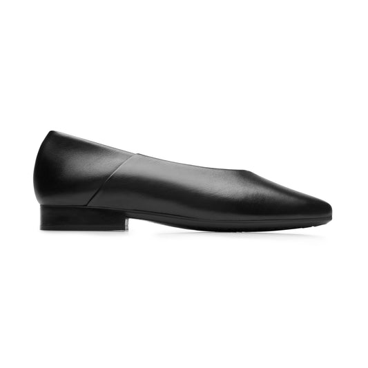 Balerina Punta Cuadrada Flexi para Mujer Estilo 142801 Negro