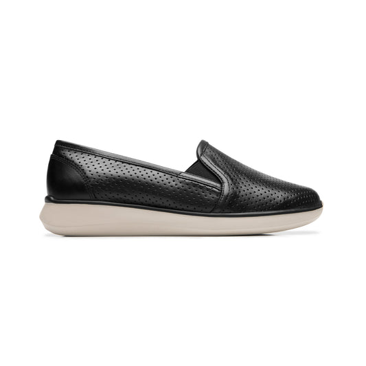 Slip On De Piel Flexi para Mujer Estilo 142901 Negro