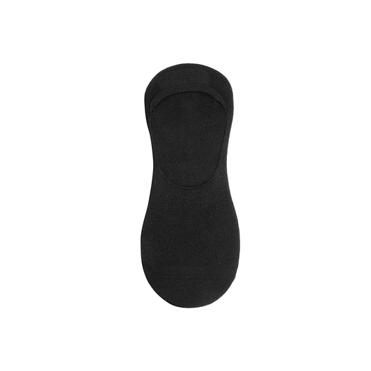 2-Pack Calcetín Invisible Básico Flexi para Hombre Estilo 090210 Negro Y Gris
