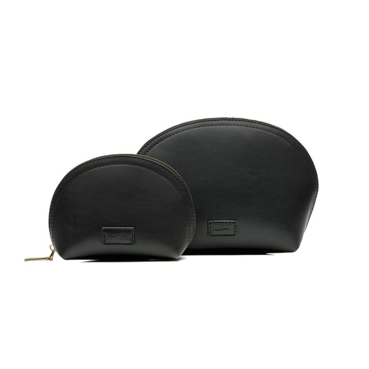 Set De Cosmetiqueras Adeline Flexi para Mujer Estilo 080201 Negro
