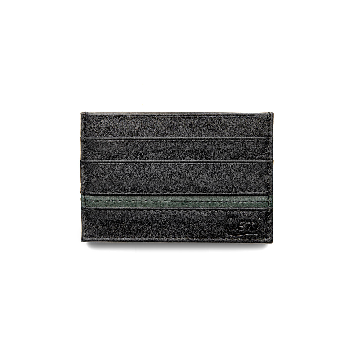 Tarjetero Amilcar Flexi para Hombre Estilo 060510 Negro - Verde