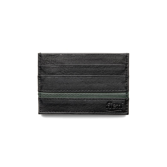 Tarjetero Amilcar Flexi para Hombre Estilo 060510 Negro - Verde
