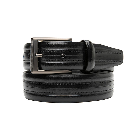 Cinturón 1 Vista Augusto Flexi para Hombre Estilo C10401 Negro