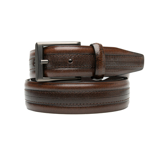 Cinturón 1 Vista Augusto Flexi para Hombre Estilo C10403 Cognac