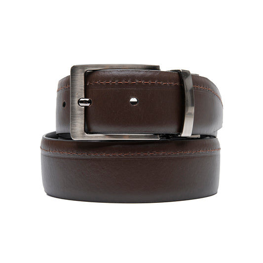 Cinturón Reversible Adriano Flexi para Hombre Estilo 120310 Negro - Café