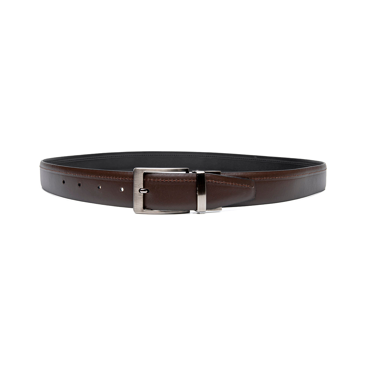 Cinturón Reversible Adriano Flexi para Hombre Estilo 120310 Negro - Café