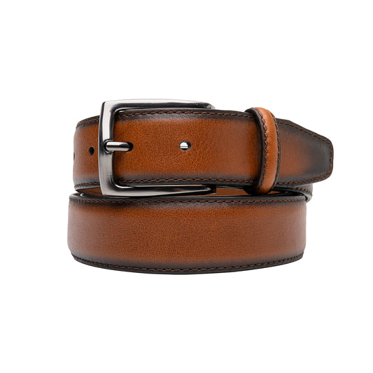 Cinturón 1 Vista Amadeu Flexi para Hombre Estilo 110203 Cognac