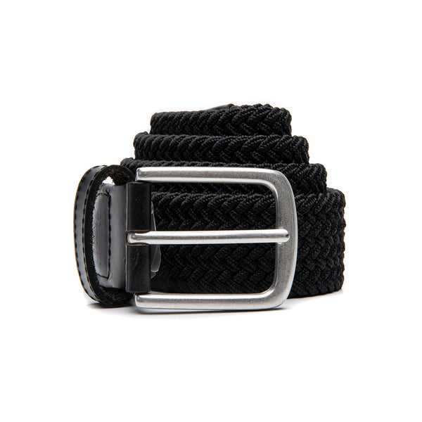 Cinturón Tejido Textil Anderson Flexi para Hombre Estilo 110501 Negro