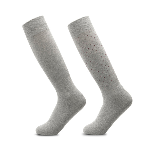 2-Pack Calcetín Flexi para Hombre Estilo 9960C4-404 Gris Claro