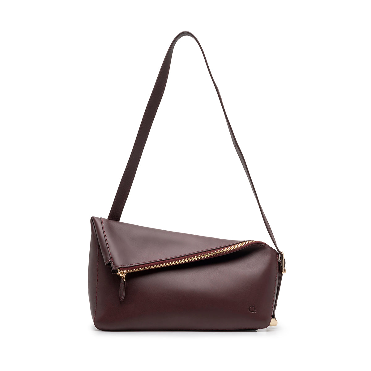 Bolso De Hombro Quirelli Mujer Estilo 9987C5-111 Vino