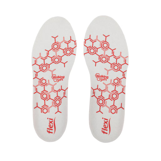 Plantilla Walking Soft Memory Flow  FLEXI Estilo 9960C3-118 Rojo - Gris