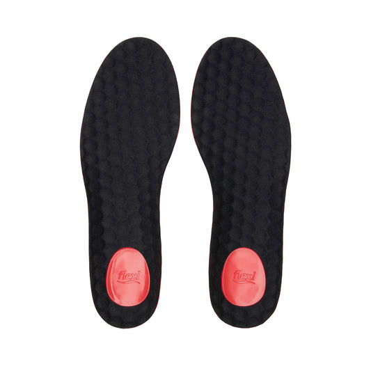 Plantilla Walking Soft Coregel  Flexi Estilo 9960C3-117 Rojo - Negro