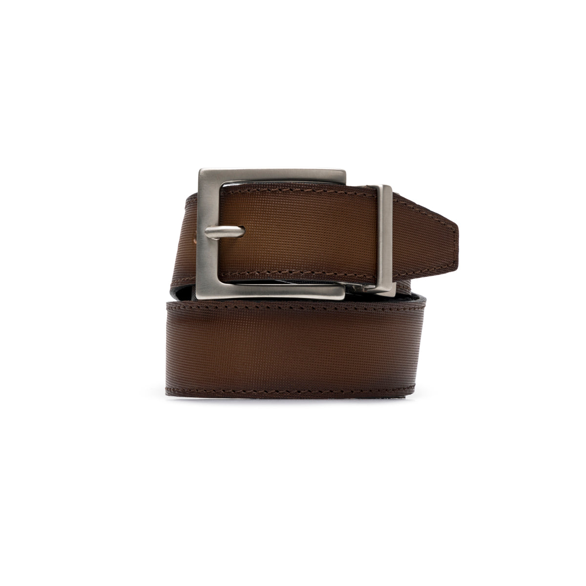 Cinturón Reversible Flexi para Hombre Estilo 9960C2-202 Negro - Café