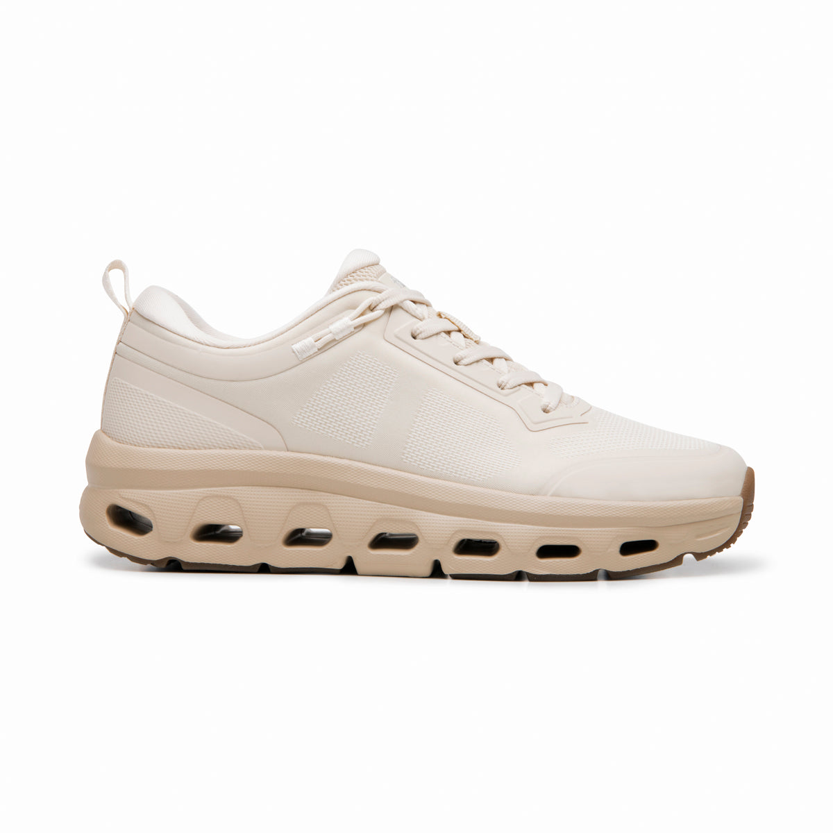 Sneaker Suela Perforada Flexi para Mujer Estilo 143601 Beige