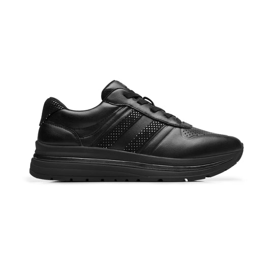 Sneaker Casual Flexi para Mujer Estilo 143802 Negro