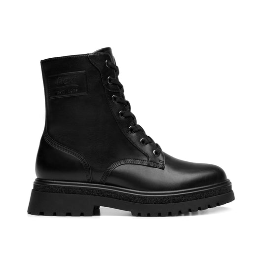 Botín De Agujetas Flexi para Mujer Estilo 144301 Negro