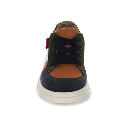 Zapato Audaz para niño en sintético miel Thunder con agujeta elástica
