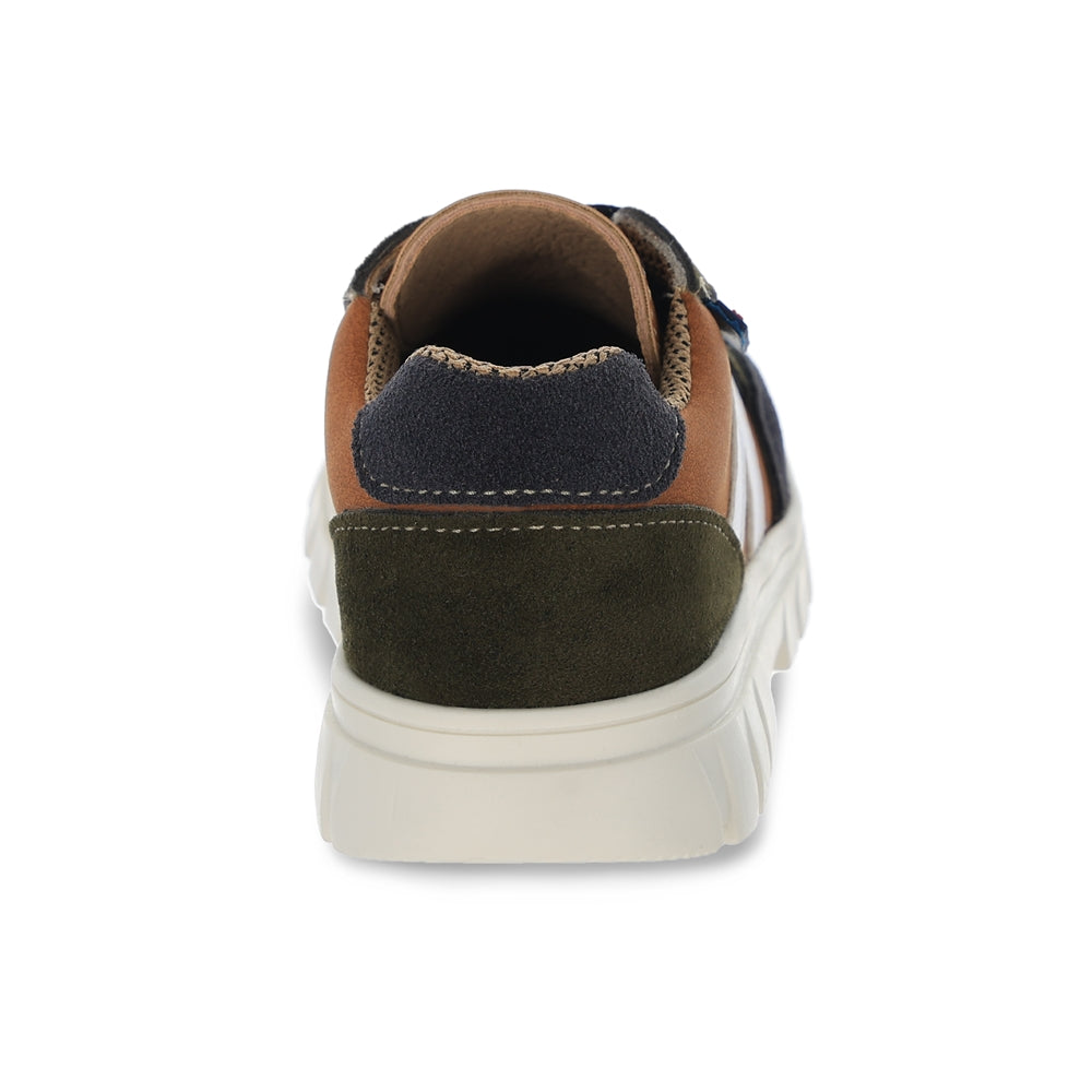 Zapato Audaz para niño en sintético miel Thunder con agujeta elástica