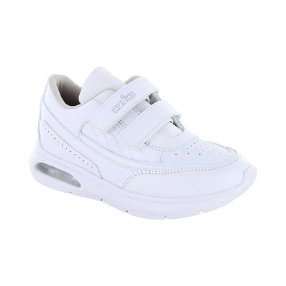 Tenis Audaz para niño en sintético blanco Burbuja con doble tira de contacto