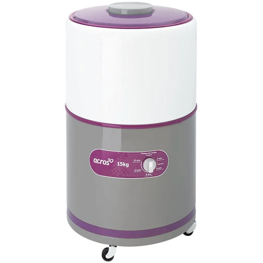 Lavadora 15kg Una tina Manual Redonda Gris