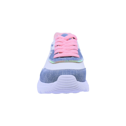 Tenis Coqueta para niña en sintético en azul Mulán con suela cómoda