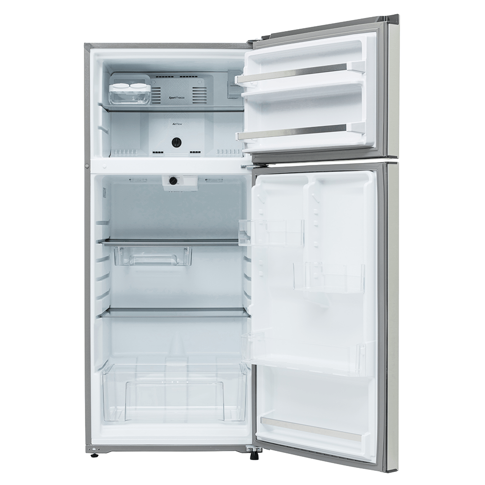 Refrigerador 17 pies cúbicos Top Mount 2 puertas Gris