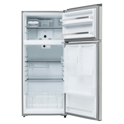 Refrigerador 17 pies cúbicos Top Mount 2 puertas Gris