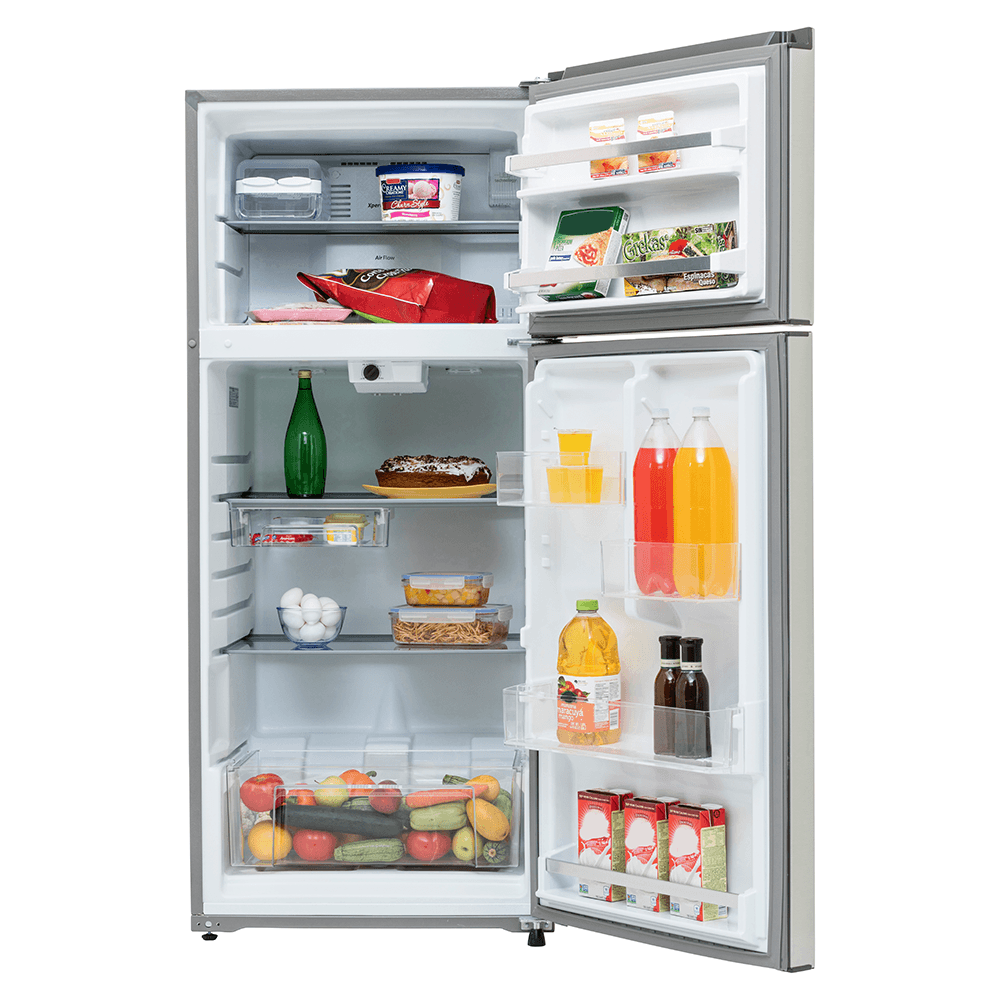 Refrigerador 17 pies cúbicos Top Mount 2 puertas Gris
