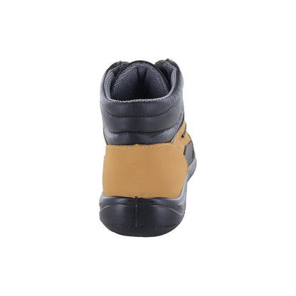 Botas para Niño Audaz Material Piel Color Miel Tadeo con Agujetas