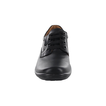 Zapato Escolar Audaz para niño en piel negro Torino con agujeta