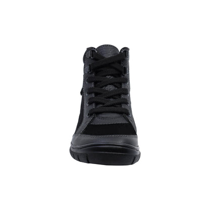 Bota Audaz para niño de piel negro Monkey con agujetas
