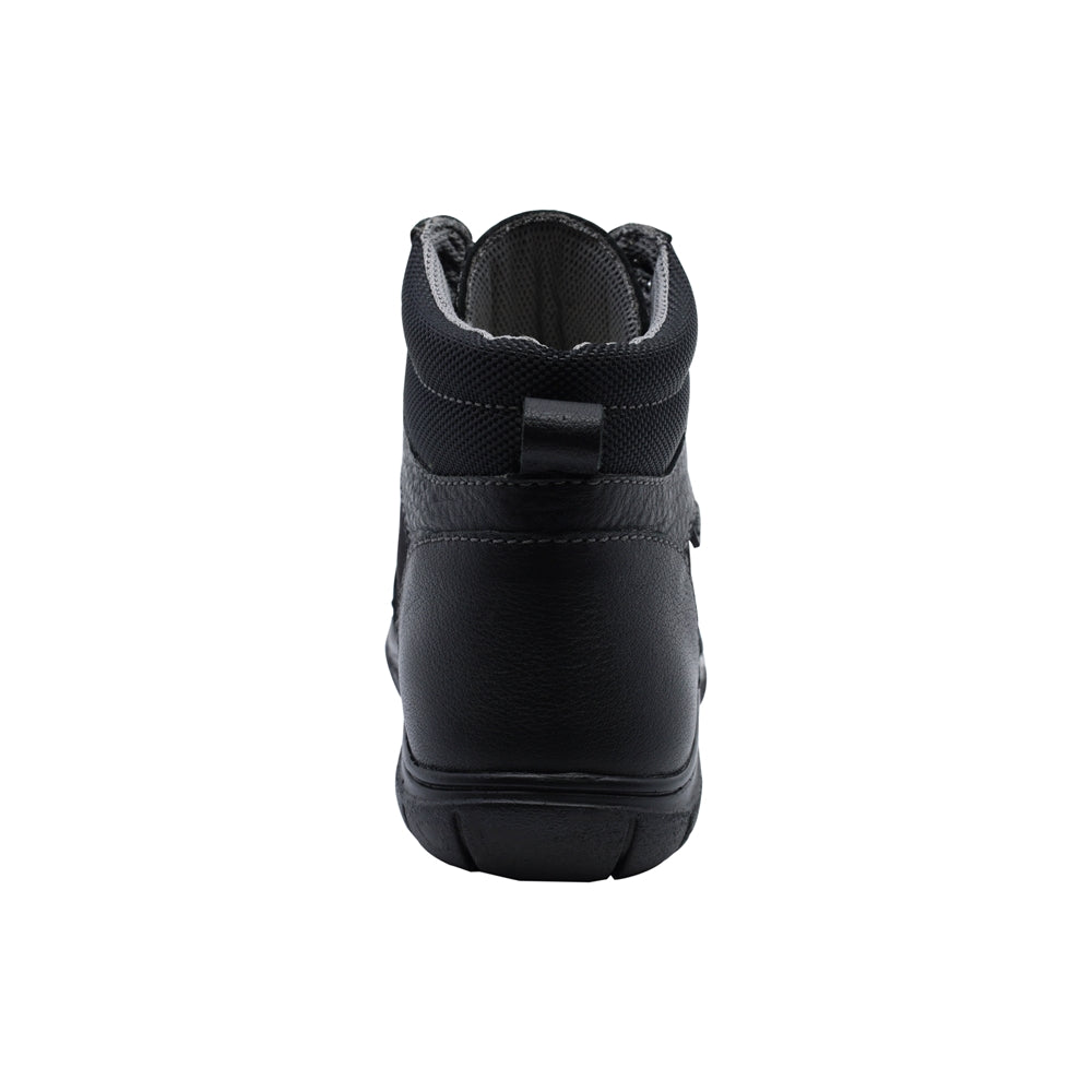 Bota Audaz para niño de piel negro Monkey con agujetas