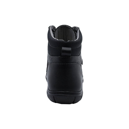 Bota Audaz para niño de piel negro Monkey con agujetas
