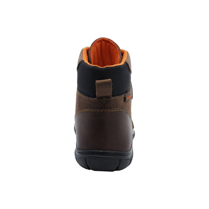 Bota para Niño Audaz Piel Color Café Monkey con puntera antiraspaduras