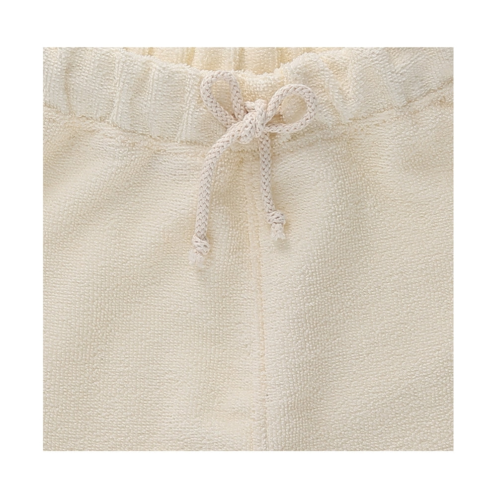 Conjunto Audaz para niño de algodón en  beige con textura suave