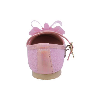 BALERINA COQUETA PARA NIÑA COLOR ROSA DE SINTÉTICO FLORINDA CON HEBILLA