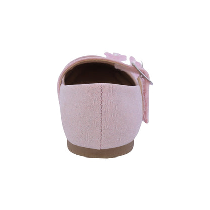 BALERINA COQUETA PARA NIÑA COLOR ROSA DE SINTÉTICO DOLLY CON HEBILLA
