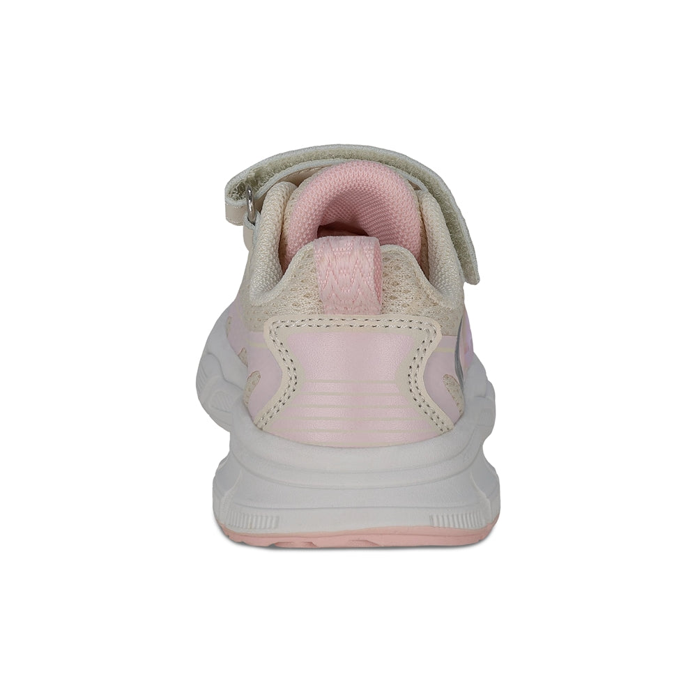 Tenis Coqueta para niña en textil beige Simba con agujeta.
