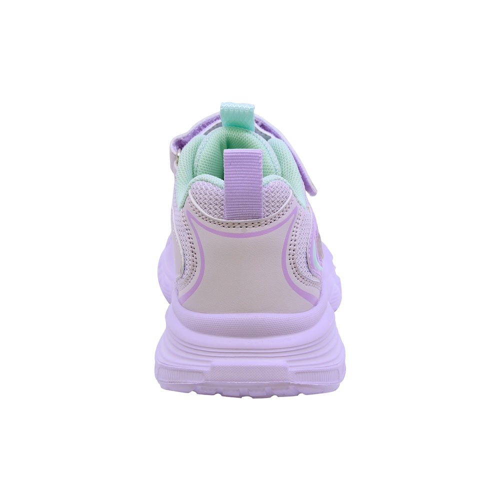 TENIS COQUETA PARA NIÑA DE SINTÉTICO COLOR MORADO ASUNA CON TIRA DE CONTACTO