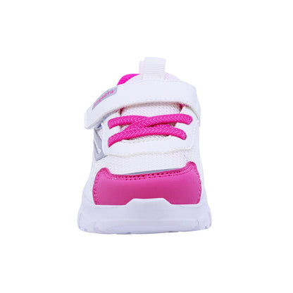 TENIS COQUETA PARA NIÑA COLOR BLANCO FIUSHA DE CONTACTO
